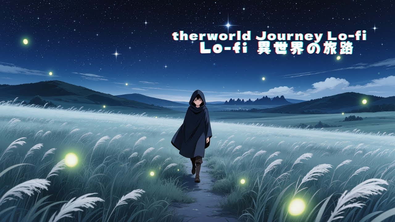 異世界の旅路  星降る草原のチルビートOtherworld Journey Lo-fi  Peaceful Beats Beneath the Stars