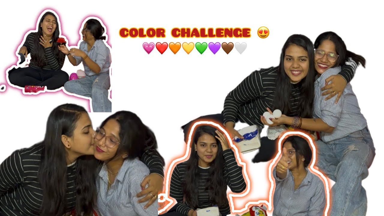 COLOR CHALLENGE 💗❤️🧡💛💚💜🤎🤍