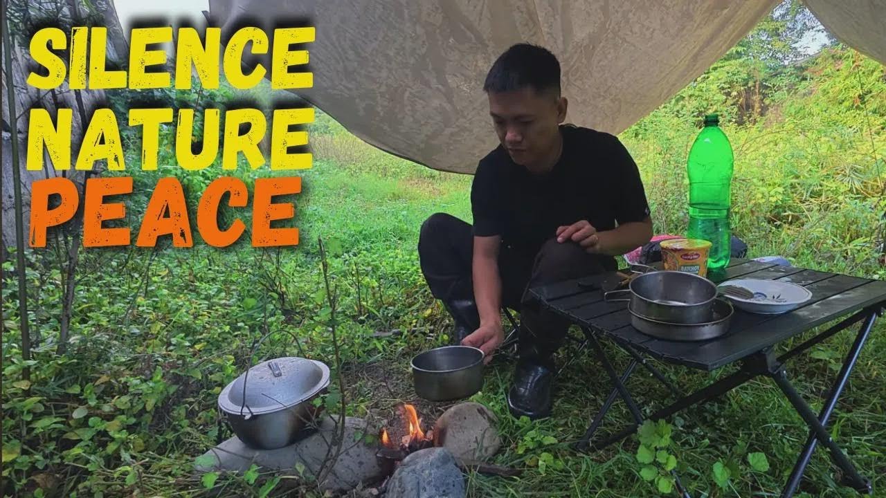 Camping in a Meadow: Pure Peace and Relaxation