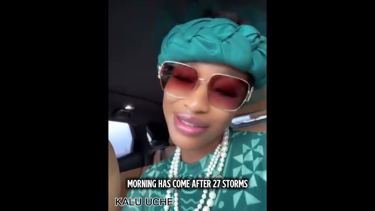 We celebrate Tonto Dike in her new found freedom 