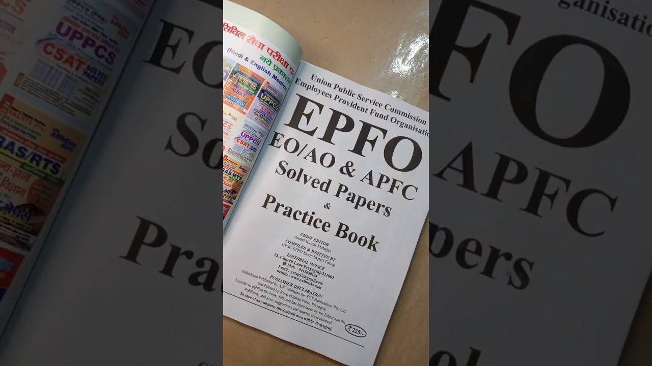 #UPSC #EPFO & APFC SOLVED PAPER ENGLISH || |#Epfo Previous Year Solved Papers