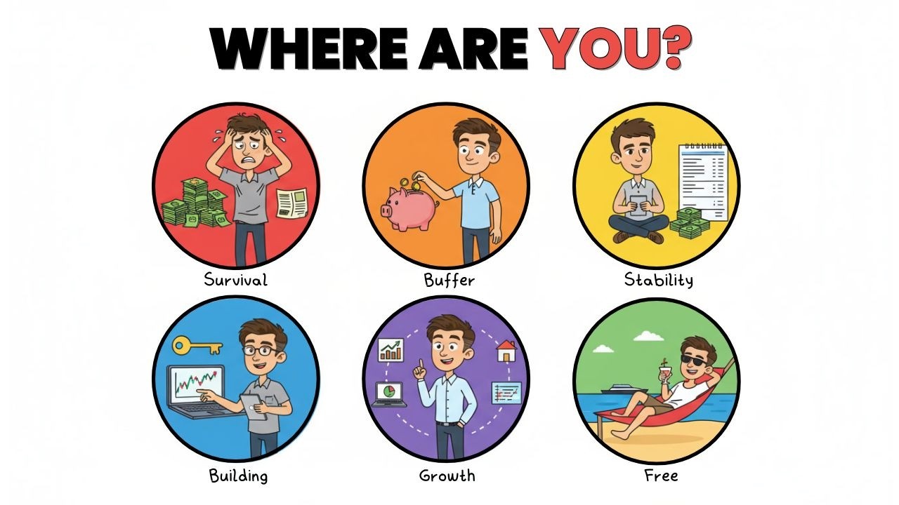 The 6 Levels of Financial Security (And How to Move Up)