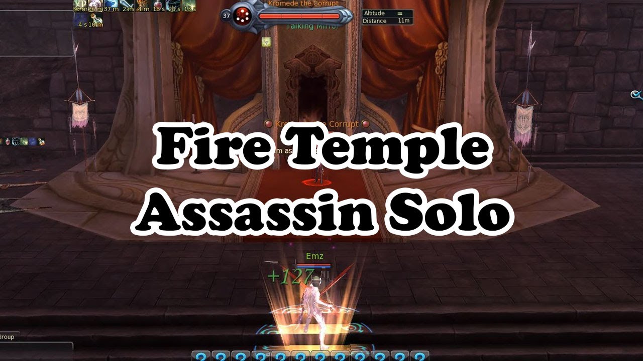 Solo Fire temple for XP - Assassin Level 34 - 35 - Euro Aion 2024 (Part 8)