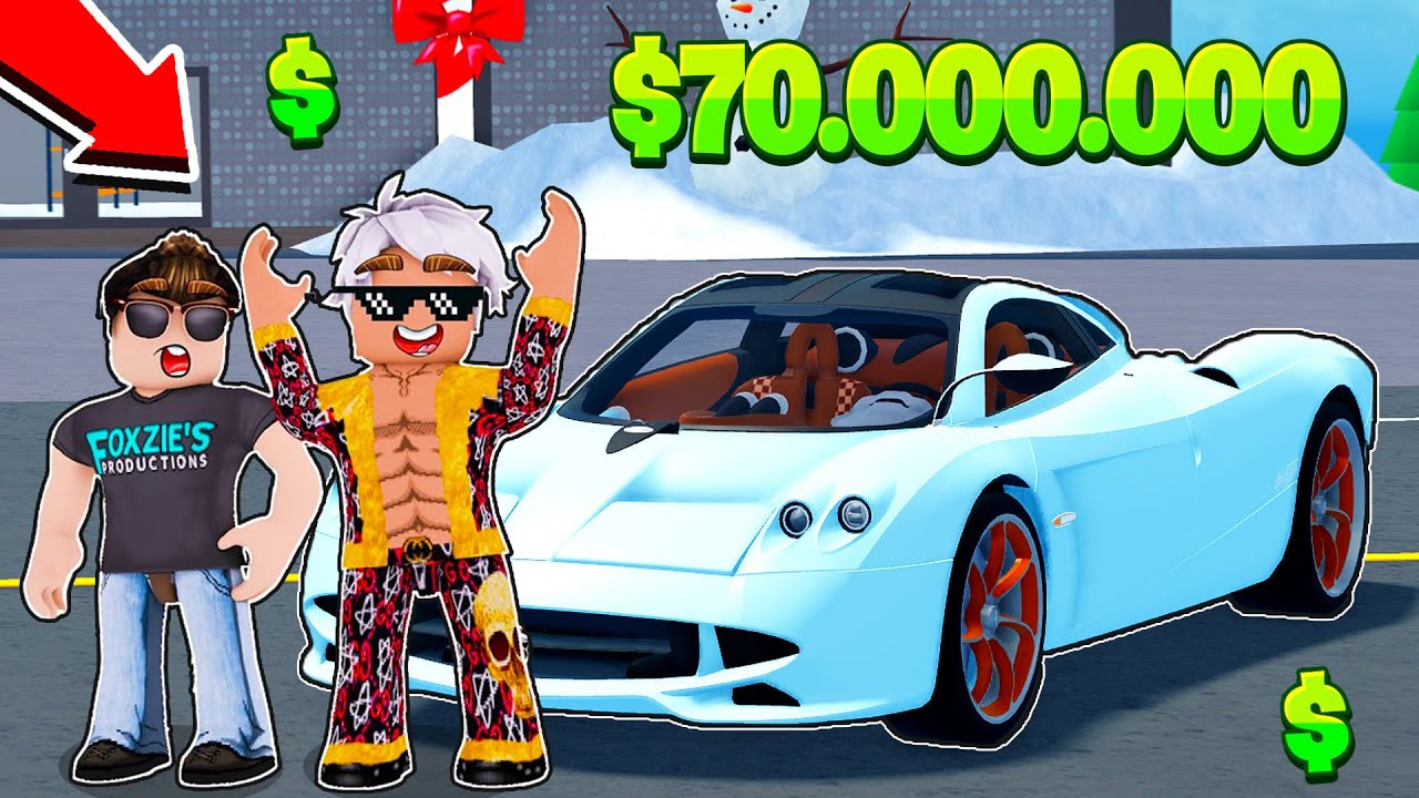 😱 GASTEI $70.000.000 PARA COMPRAR O NOVO PAGANI CODALUNGA NO Car Dealership Tycoon (UPDATE)