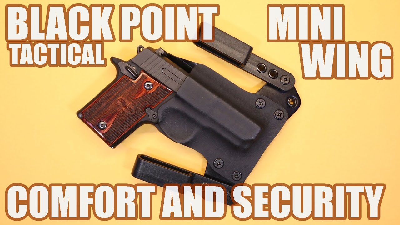 BLACK POINT MINI WING...COMFORT AND SECURITY