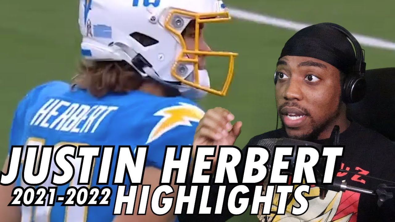 Justin Herbert 2021-2022 Highlights REACTION