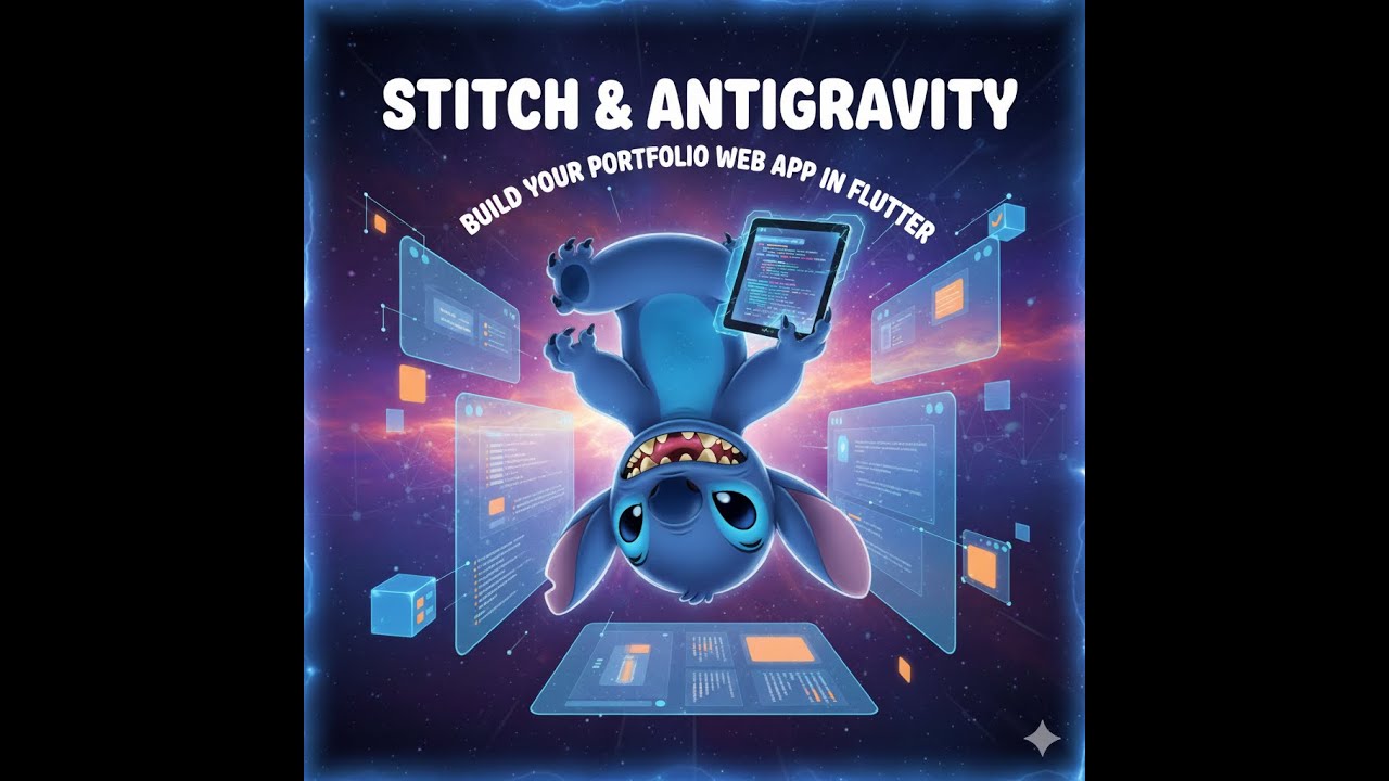From Prompt to Live: Build a Flutter Web App with Stitch & Antigravity 🚀