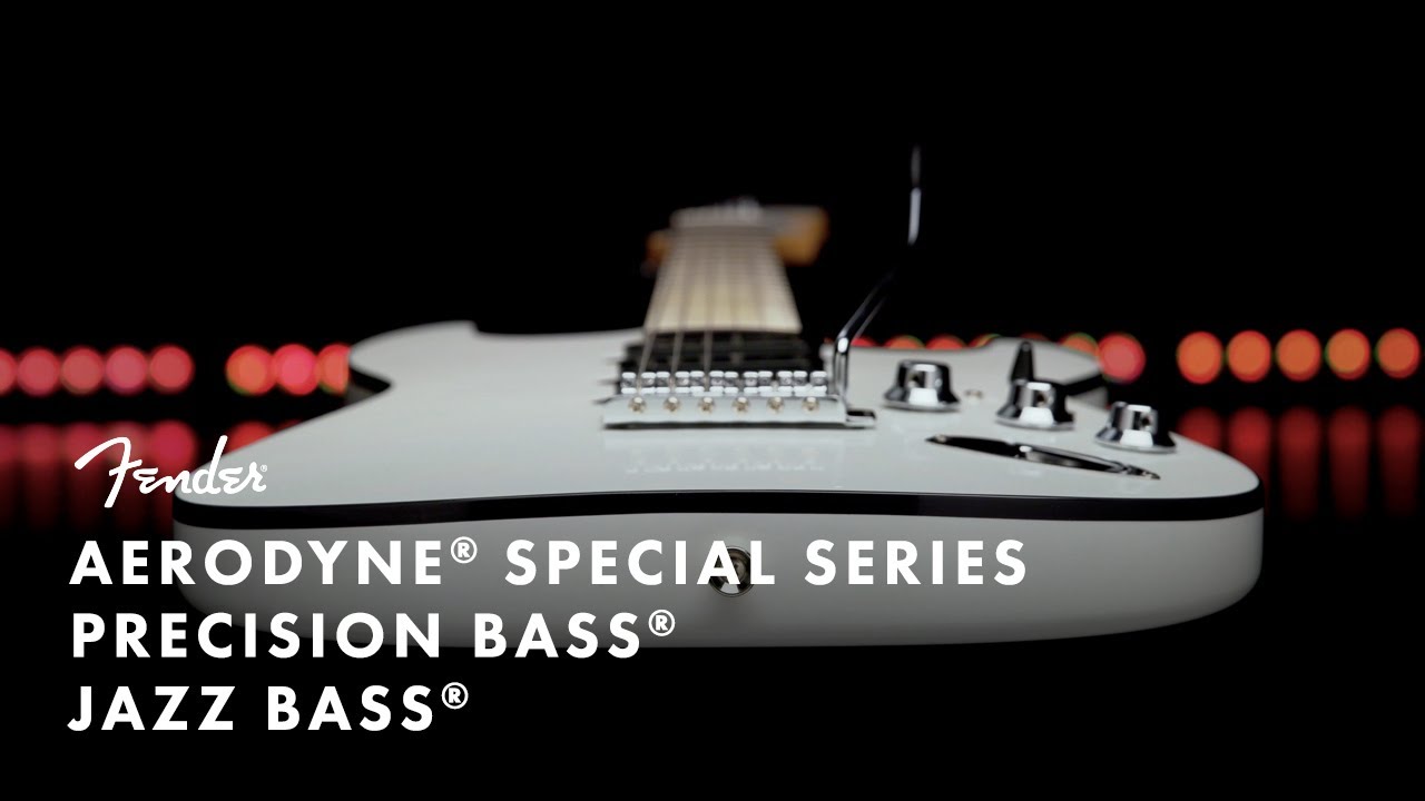 Знакомство с бас-гитарами Aerodyne Special Series | Fender