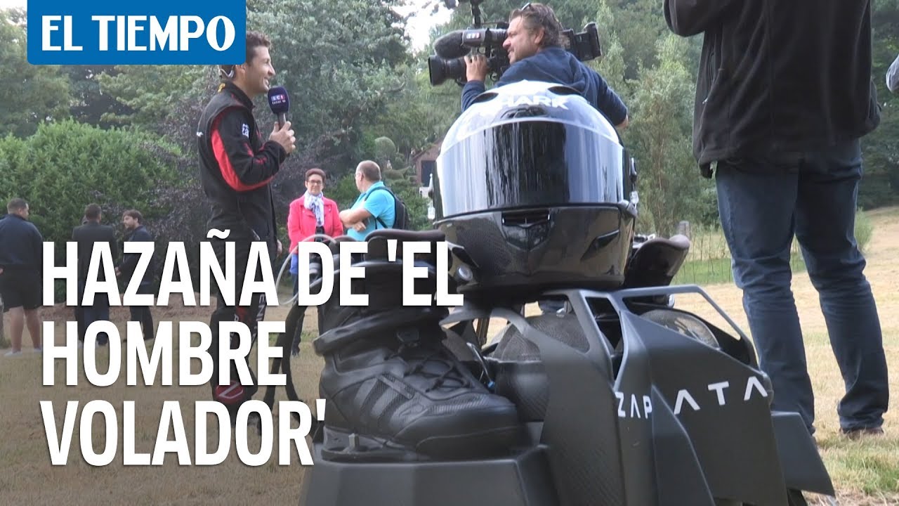 Franc&eacute;s logra haza&ntilde;a de cruzar el canal de la Mancha con tabla voladora | EL TIEMPO