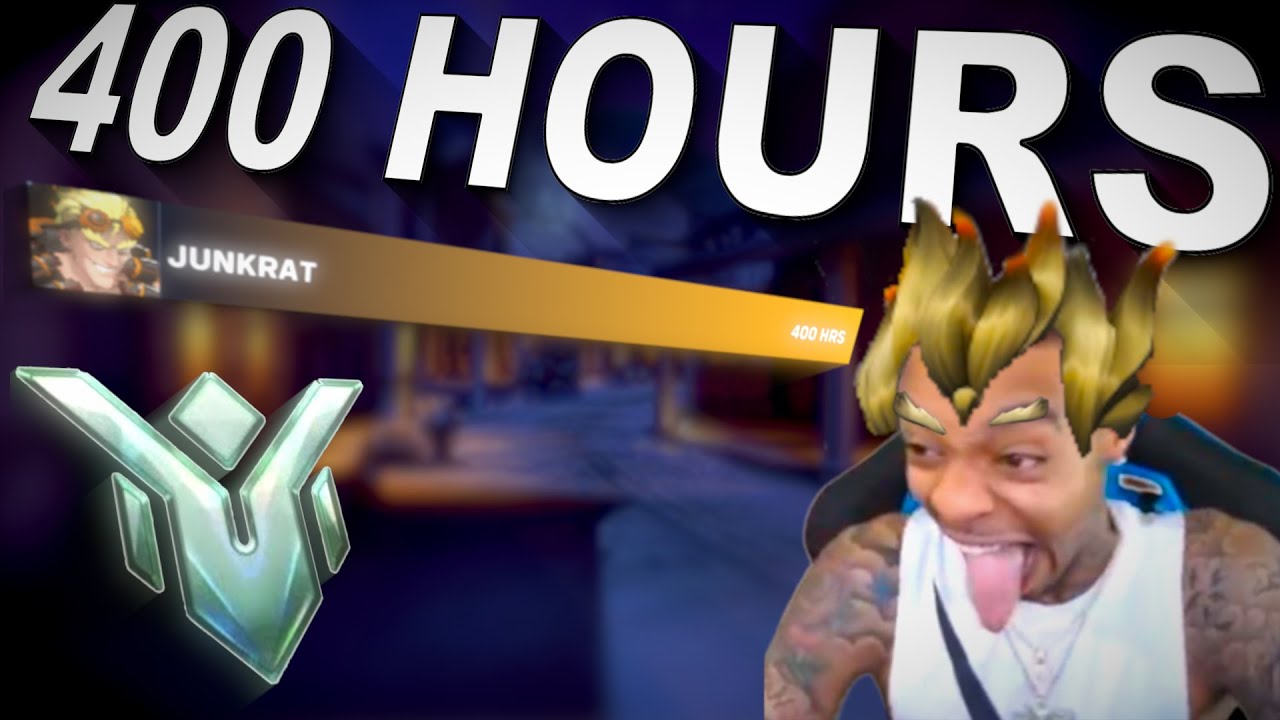 one-tricking junkrat for 400 hours