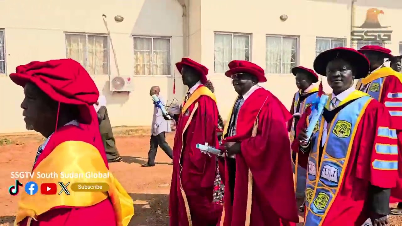 Watch! So Inspirational 26th Graduation University of Juba Was Made Possible with Students Hard Work