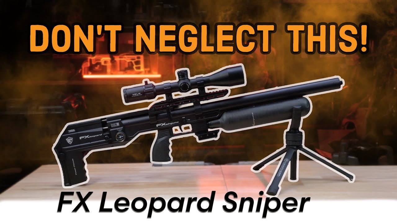 Clean Airgun = Sharp Shots: FX Leopard Cleaning is overdue