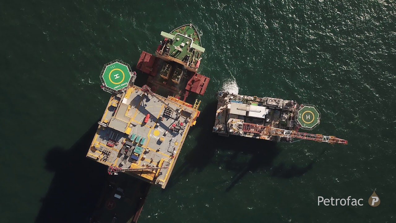 BorWin gamma platform installation