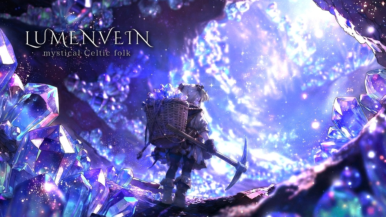 Starlight in the Crystal Mine | Delicate Celtic Fantasy with Harp & Violin