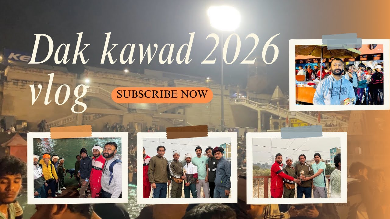 Mahashivratri Special || 🔱📿 Dak Kawad Yatra || Full Vlog || Har Har Mahadev 🙏