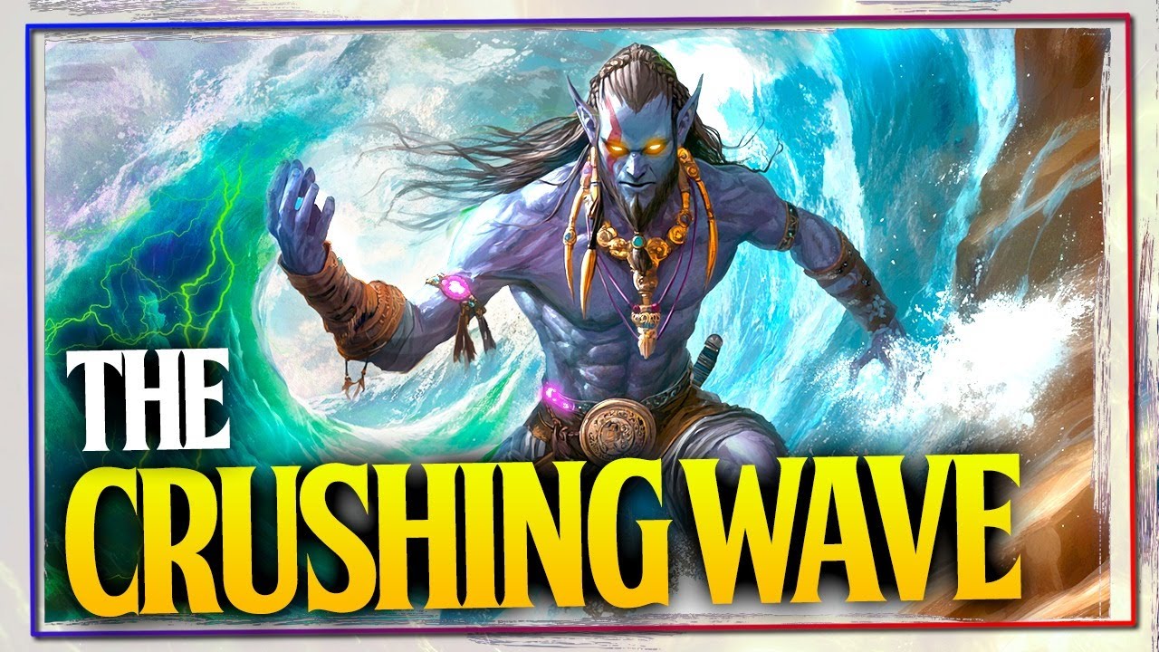 The Crushing Wave: A Circle of the Sea Build #dnd #dungeonsanddragons