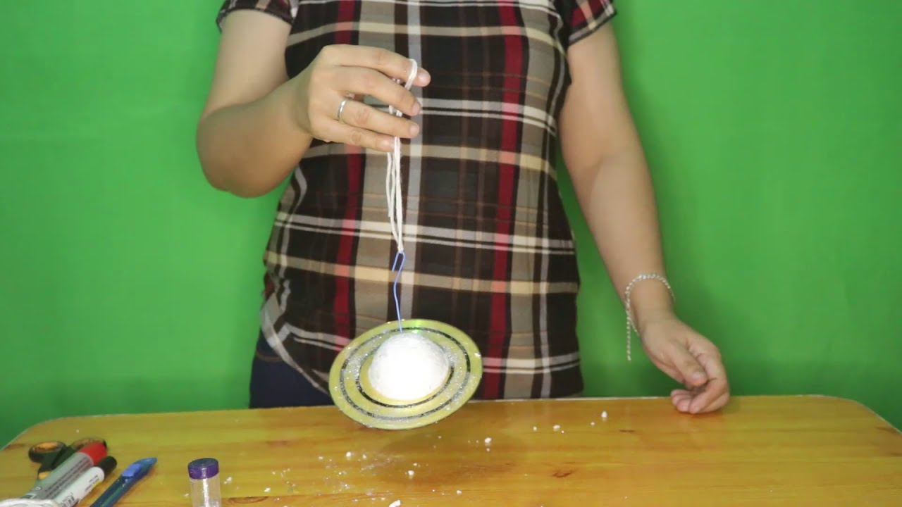 Make Planet Saturn - DIY Space science