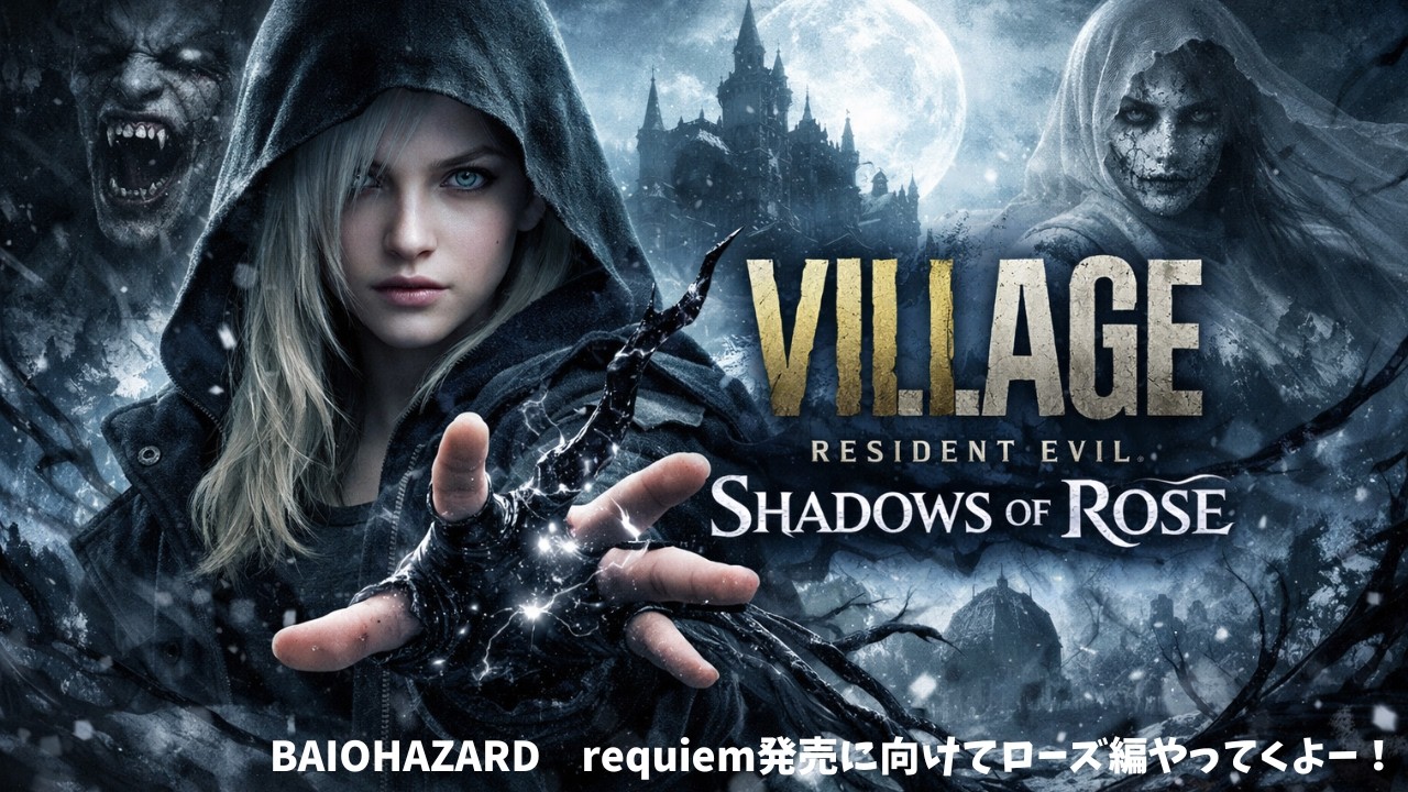 レクイエムに向けて！BIOHAZARD VILLAGE DLC「Shadows of Rose」#１