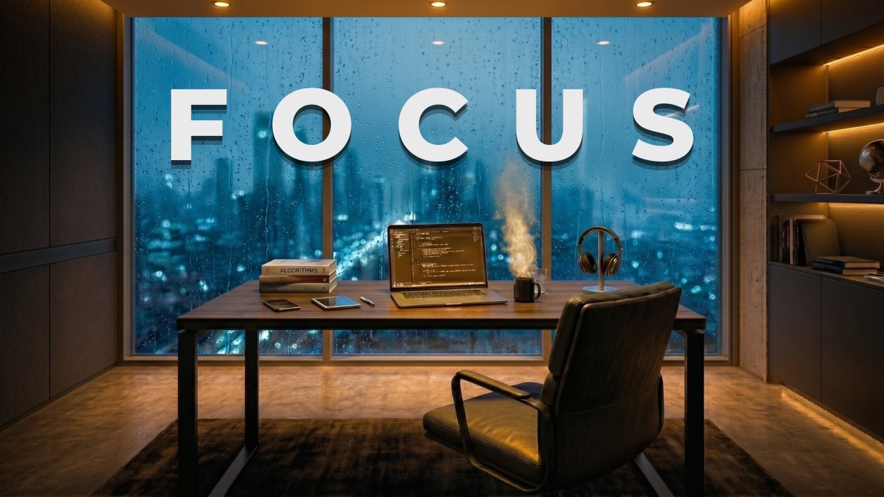 Deep Focus Music for Studying & Coding — Total Concentration