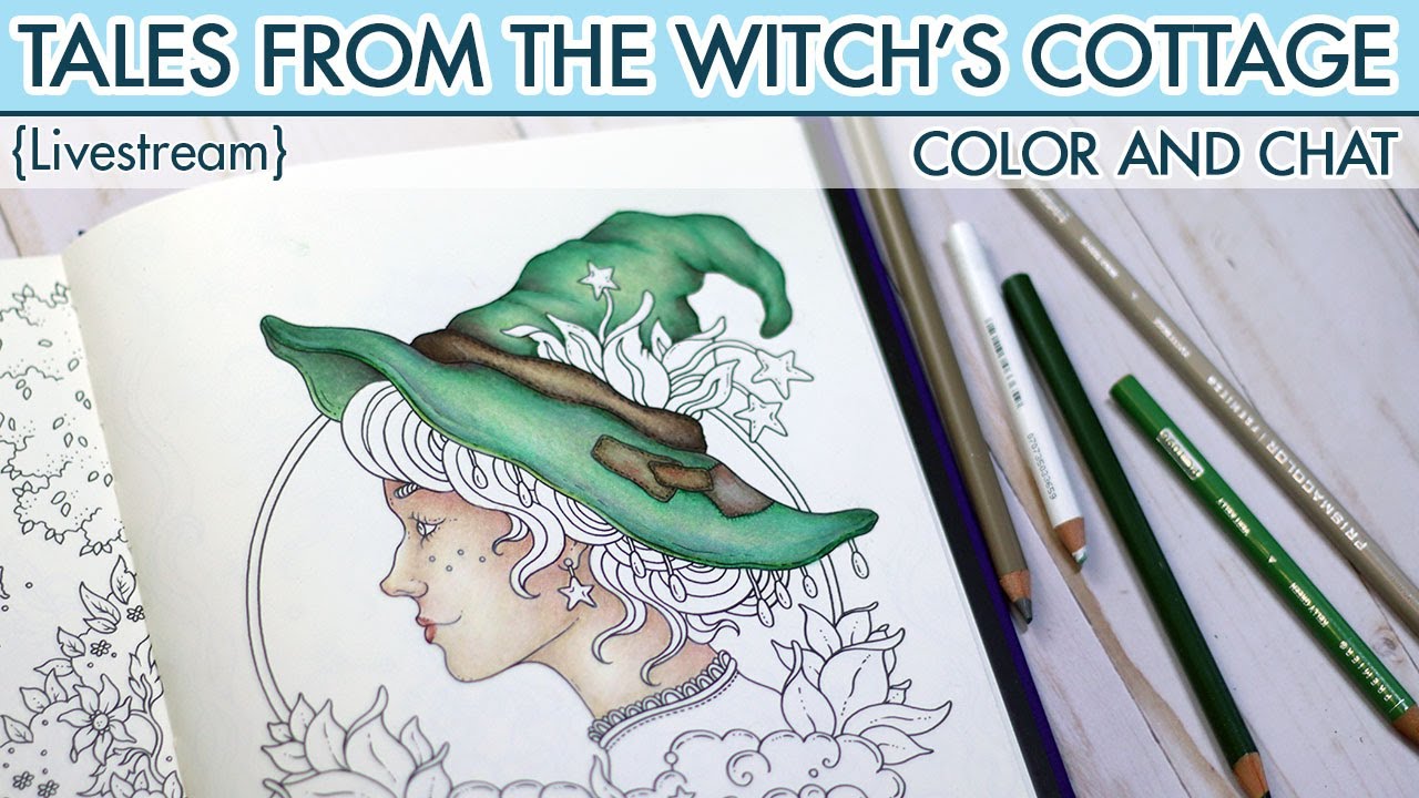 {LIVESTREAM} Pt. 2 ~ Tales from the Witch's Cottage ~ Hanna Karlzon ~ Prismacolors