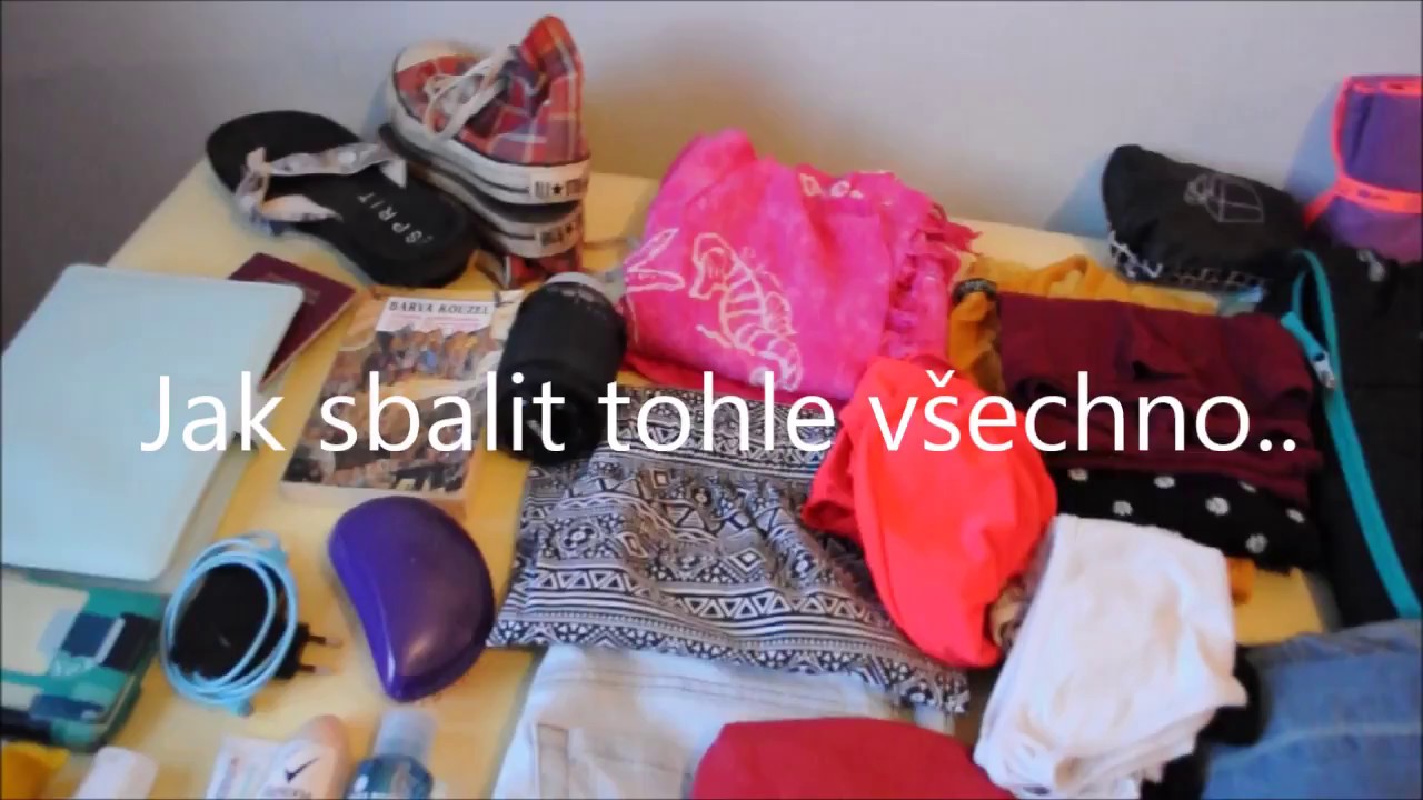 Balení příručního zavazadla