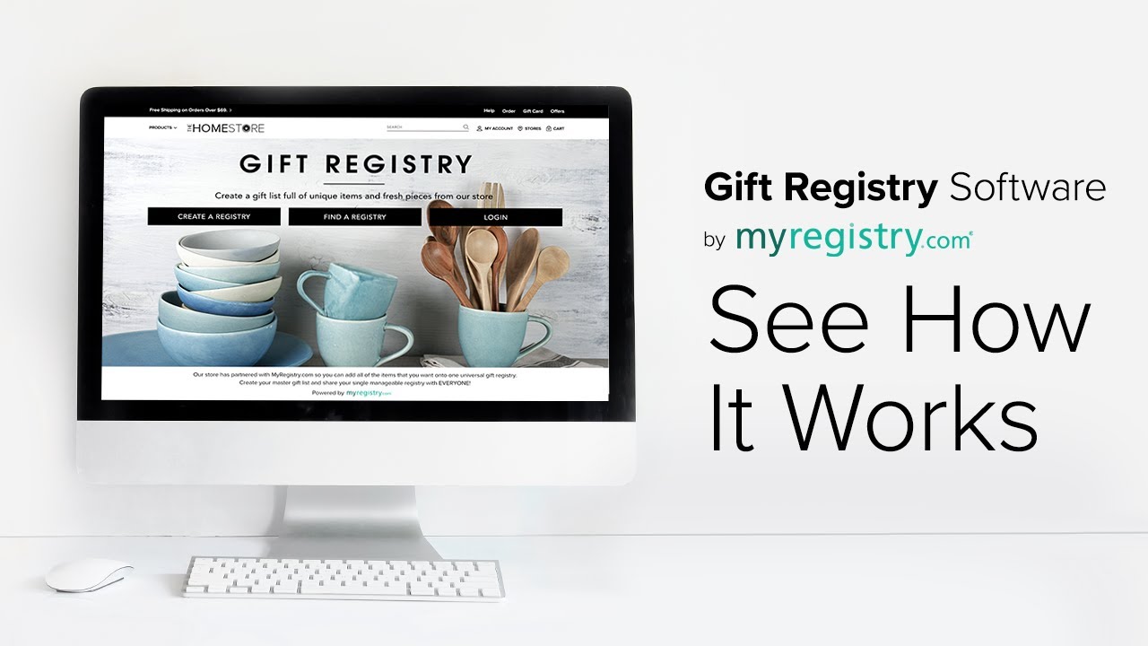 Gift Registry Software - See How It Works - by MyRegistry.com