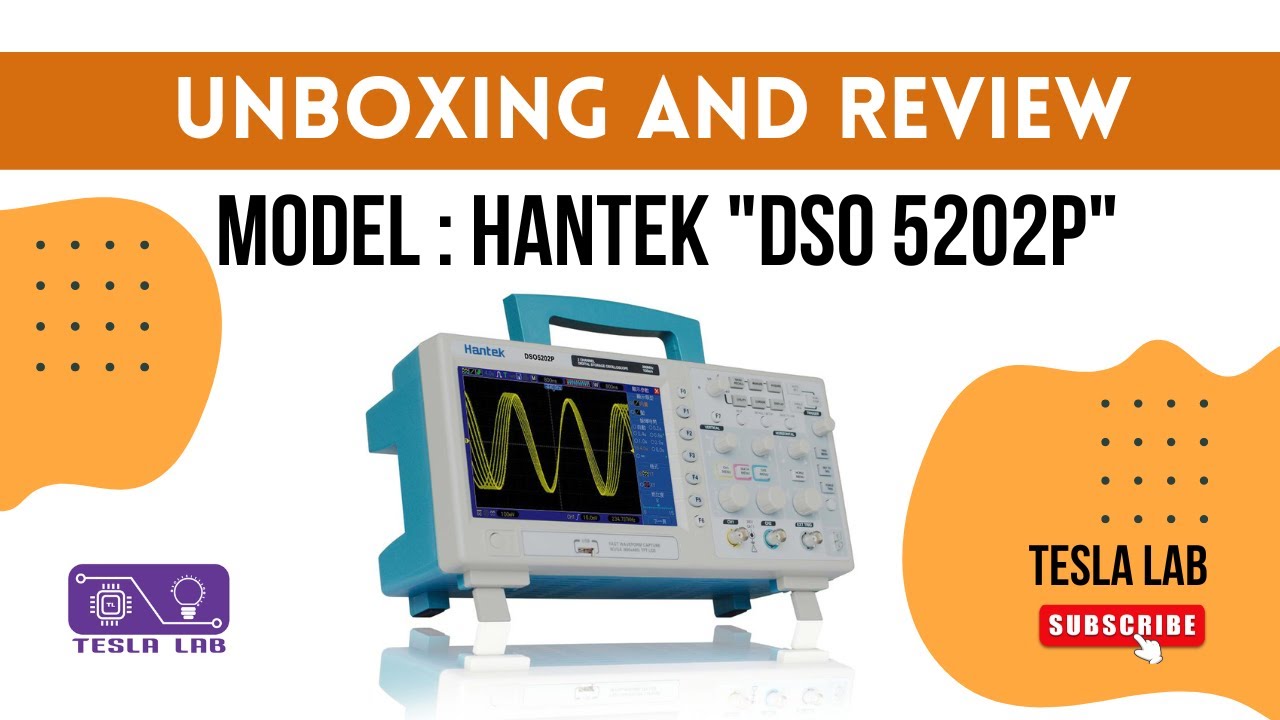 Hantek DSO 5202P  Unboxing & Review .