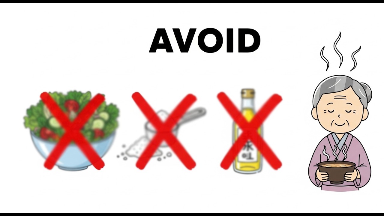 Why Japanese People Over 90 NEVER Eat These 3 