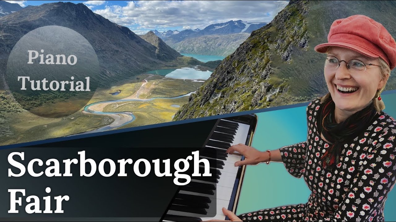 Scarborough Fair - Piano Beginner Tutorial - ohne Noten spielen!