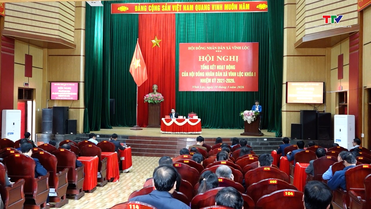 HĐND xã Vĩnh Lộc tổng kết nhiệm kỳ 2021 - 2026