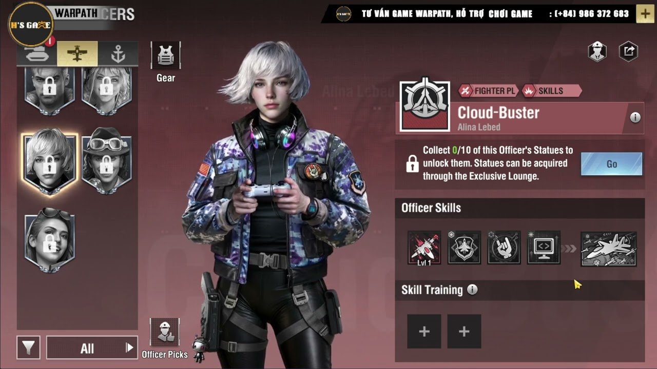 Cloud-Buster: Nâng cấp thêm bộ kỹ năng | Warpath v13.4