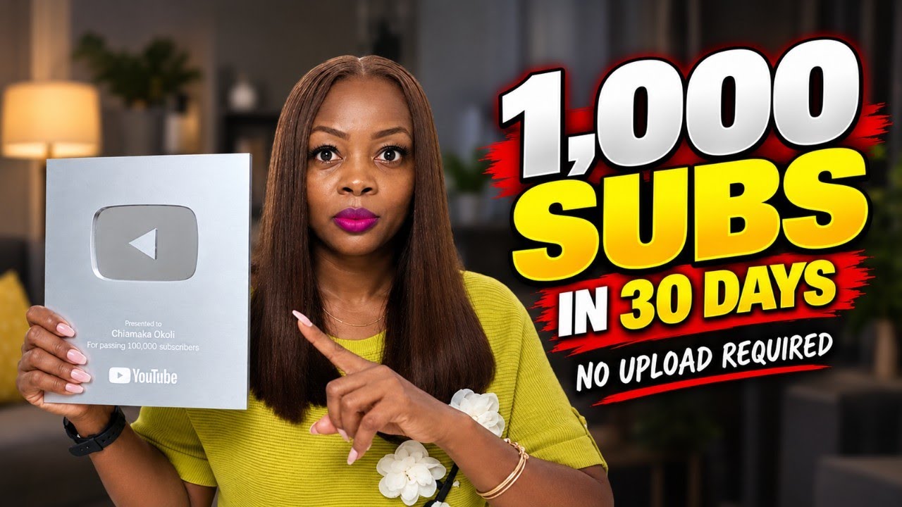 Самый быстрый способ набрать 1000 подписчиков на YouTube за 30 дней