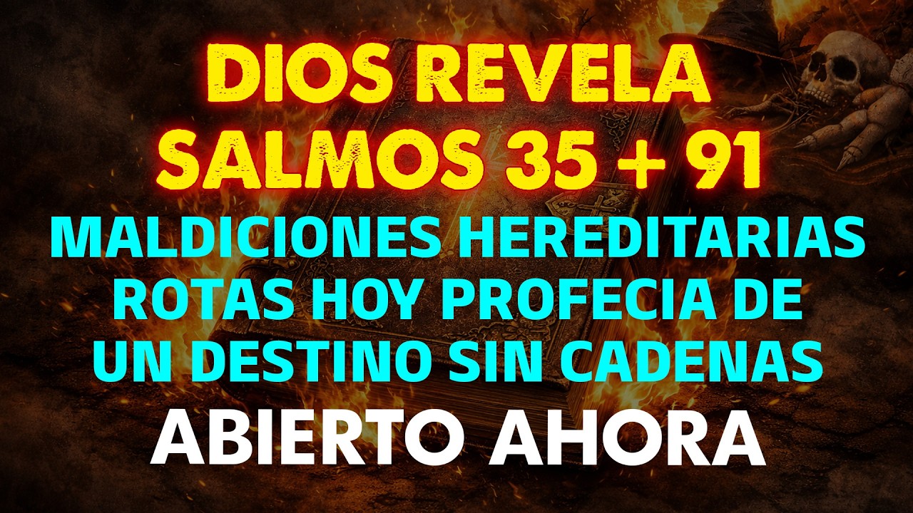🔥 Dios revela: Salmo 35 + 91 — Maldiciones hereditarias rotas hoy Profecía de un destino sin cadenas