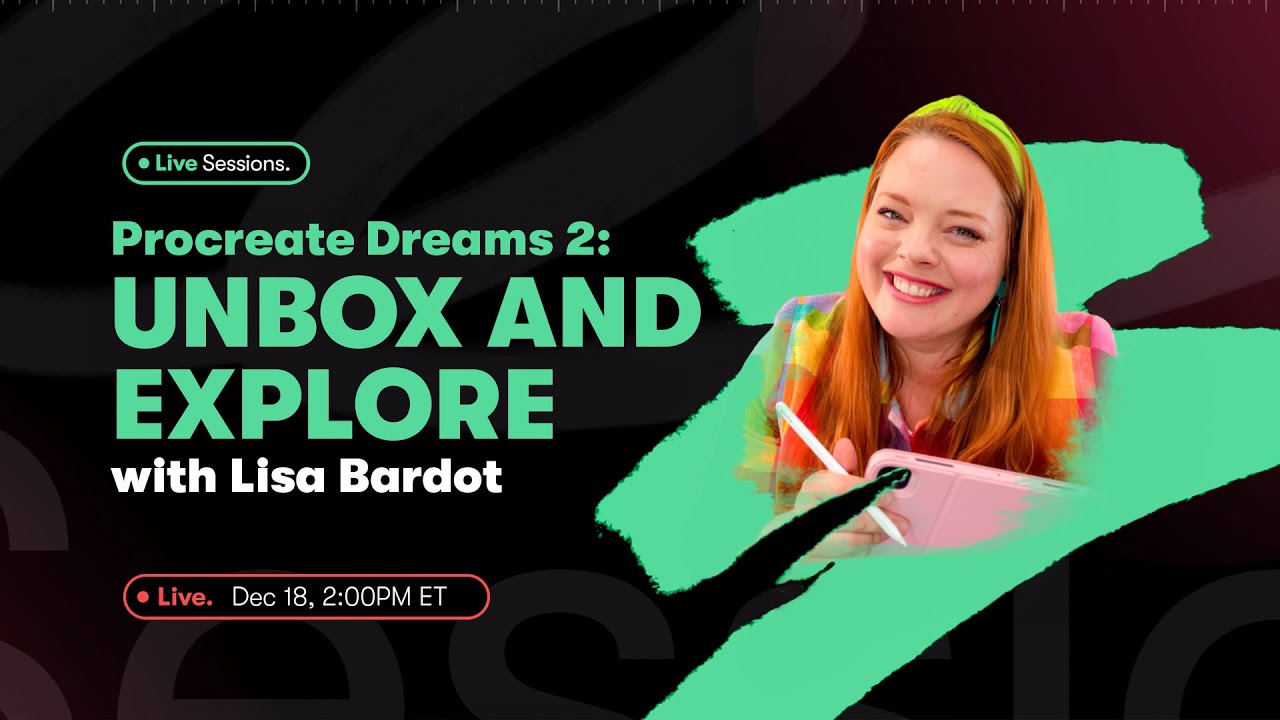 Create Magical Animations in Procreate Dreams 2 with Lisa Bardot | Skillshare Live Session