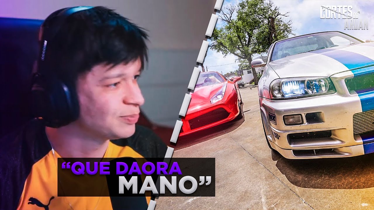ARUAN REAGE A O SKYLINE DEU TRABALHO NESSE ROLE (RENATO GARCIA) - Cortes do Aruan