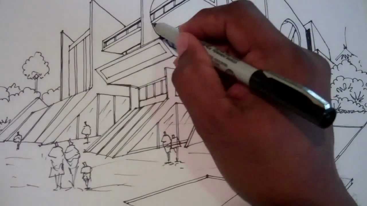 Perspectiva para Arquitectura por Arq. David Sosa