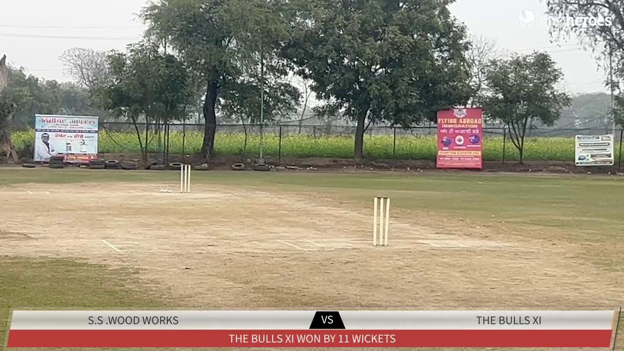 S.S .Wood Works vs The Bulls XI | Panacea robotic hospital(League Matches) | Live - Bathinda Dream…