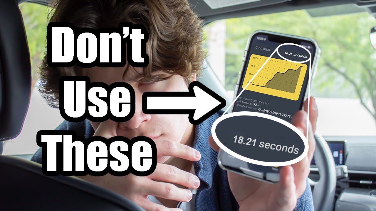 Why You Should Never Trust 0-60 MPH Timer Apps | You're faster than you think?!