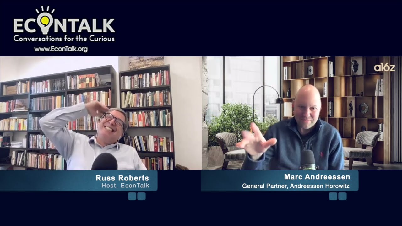 Marc Andreessen on Why AI Will Save the World 7/10/23