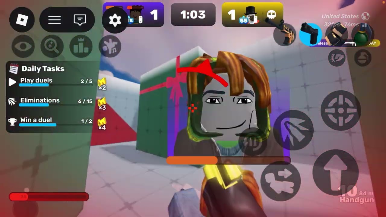 Playing rivals with the highest sensitivity again ￼