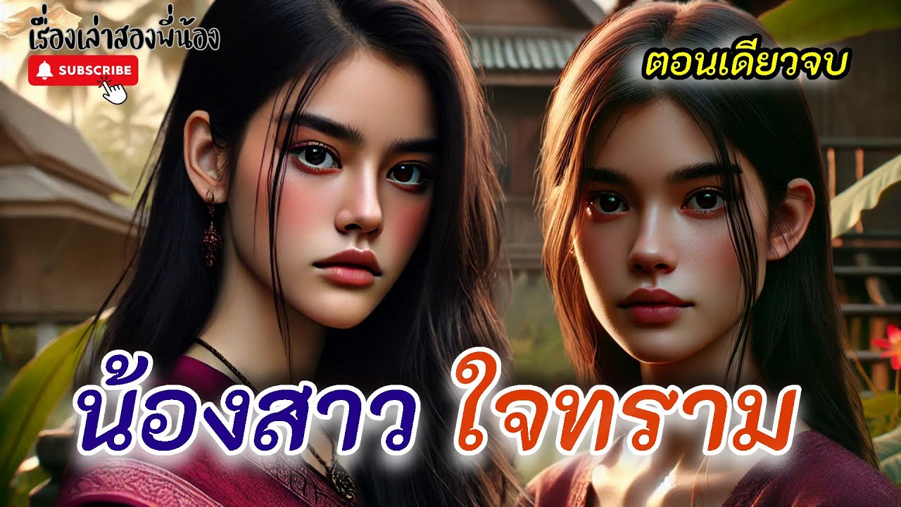 น้องสาว ใจทราม; หลงผู้ชาย จนลืมพี่สาวที่ดูแลมา #นิทานพื้นบ้าน #นิทานสอนใจ #นิทานก่อนนอน #นิทาน 