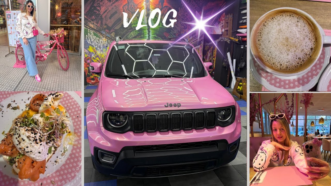 Un Día muy PINK 💗  ASÍ QUEDO MI JEEP!