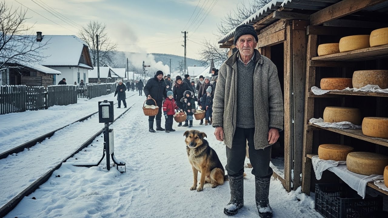 Îl Numeau Pe Bătrân „Lăptăria Feroviară”… Până Când Brânza Lui A Hrănit Orașul Toată Iarna