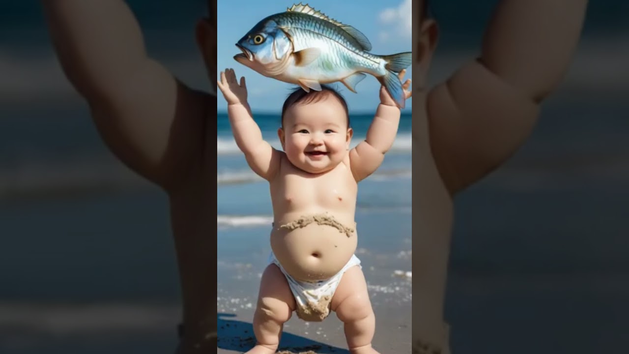 dudi dudi dam dam #dudidudidamdam  #baby #fish