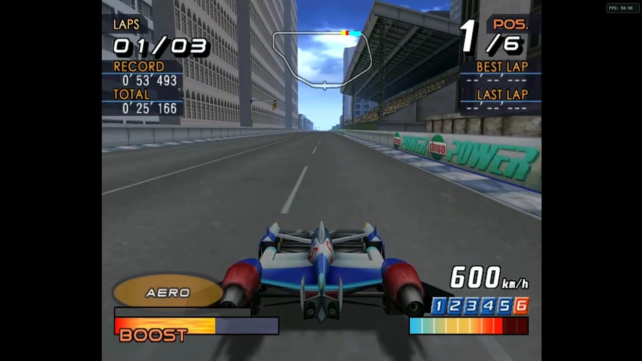 新世紀GPXサイバーフォーミュラ Road To The Evolution - GameCube Gameplay 1080p (Dolphin)