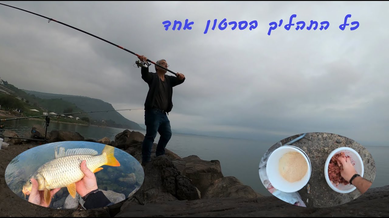 דיג קרפיונים בחורף סרטון עם כל השלבים של ההתארגנות והכנת הפיתיון ועד התפיסות מלא טיפים