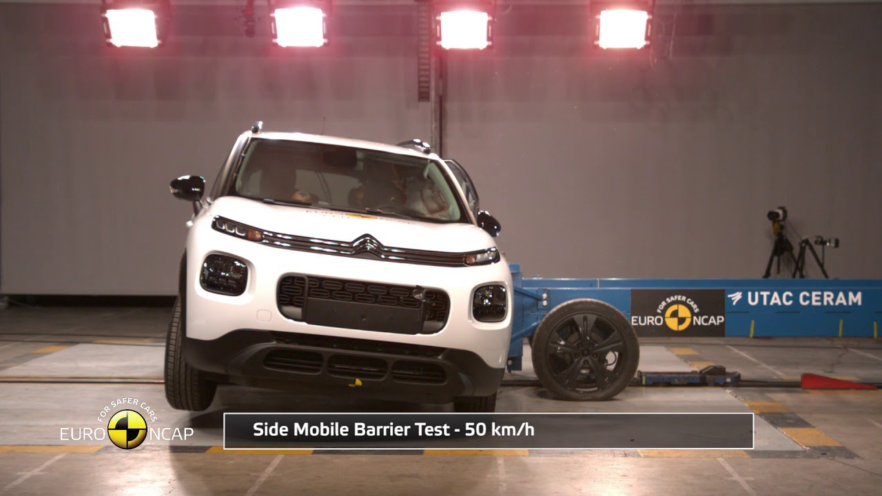 Euro NCAP Crash Test of Citroën C3 Aircross