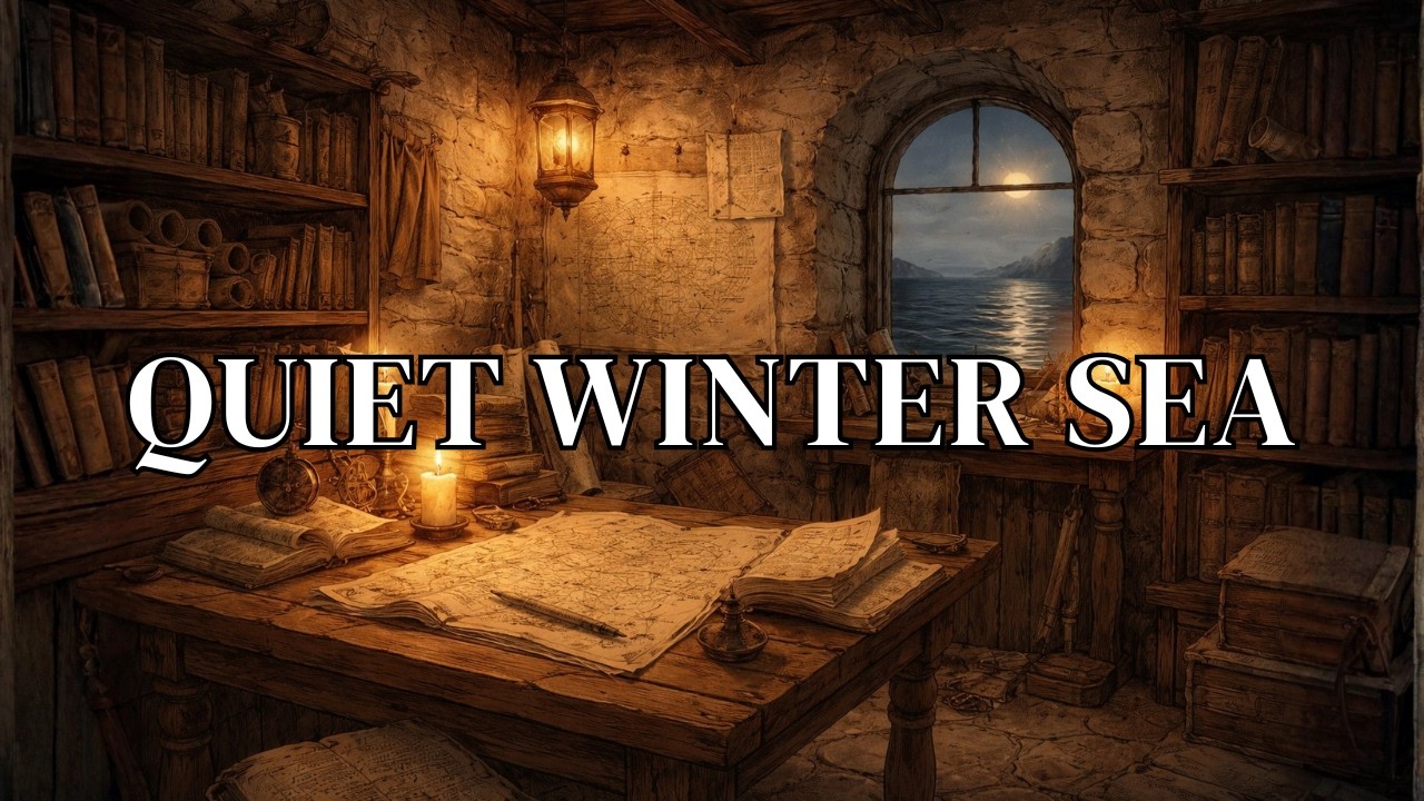 3 Hours Cozy Fantasy Sleep Story | The Lighthouse of Quiet Spells