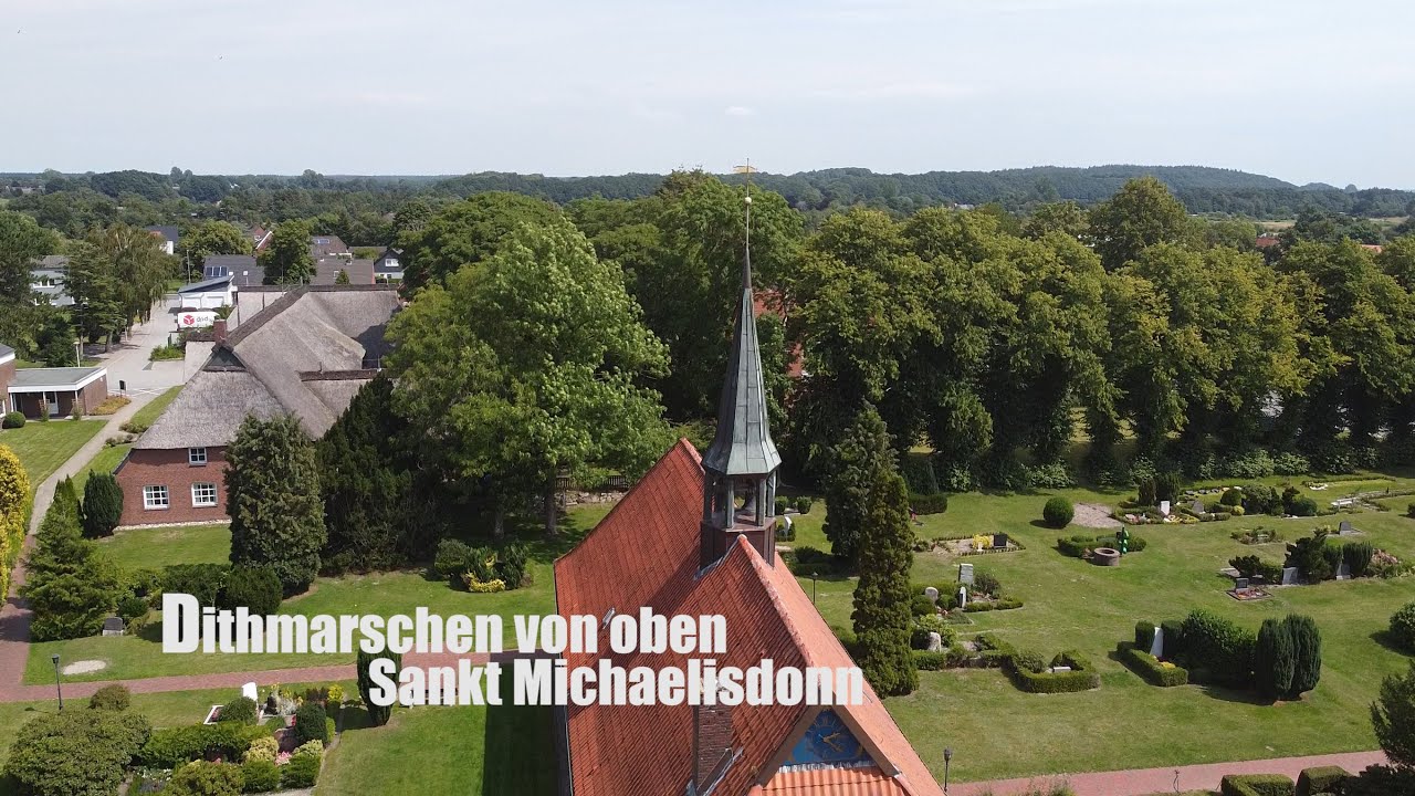Dithmarschen von oben: Sankt Michaelisdonn