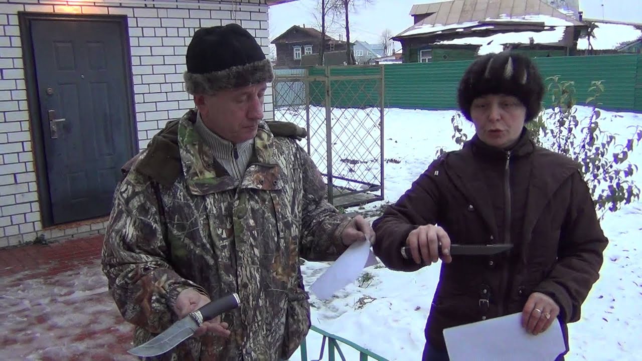 Ножи из быстрореза и булатной стали